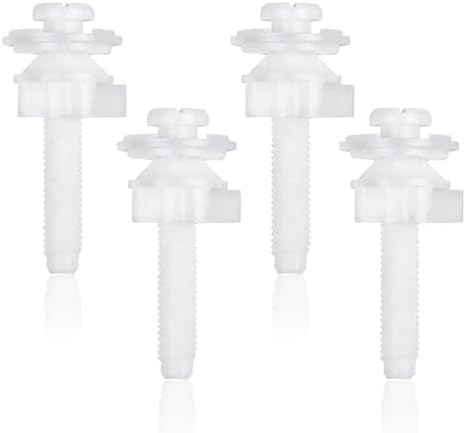 Wuffove Toilet Seat Screws Replacement Kit 4 Piece