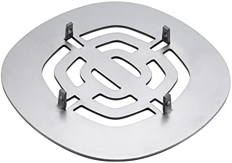 Bropury Snap-in Stainless Steel Shower Drain Grid Antique Bronze