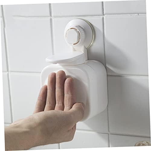 LIFKOME Wall Mounted Liquid Soap Dispenser with Strong Suction