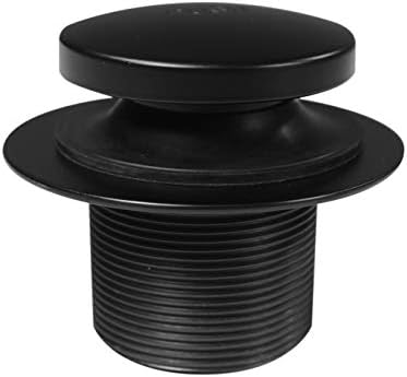 Westbrass Tip-Toe Drain Strainer Replacement Kit Matte Black 1