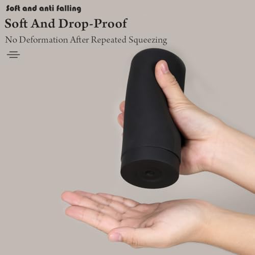 Chpbolly Silicone Soap Dispenser Leakproof Refillable Dish Soap Squeeze Bottle