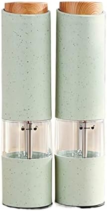 Electric Salt Pepper Grinder Set With Holder 2 PCS