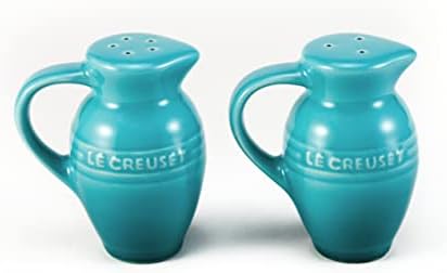 Le Creuset Salt and Pepper Shaker Set Caribbean Blue