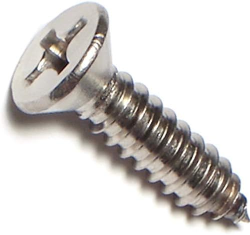 522636 Sheet Metal Screws 50 Piece 14 Stainless Steel
