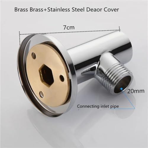 Stainless Steel Shower Arm with Chrome Finish