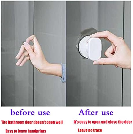 WANLIAN Suction Cup Door Handle for Glass and Bathroom Use