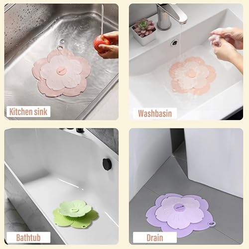 AYXX Anti-Odor Hair Drain Catcher 7 Silicone Cover