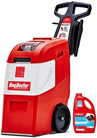 Rug Doctor X3 Commercial Carpet Cleaner with 48 oz Oxy Solution