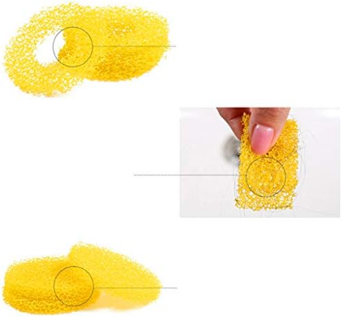 FATHERSON Drain Hair Catcher - 24PCS Soft Sponge Strainer for Sinks and Bathtubs