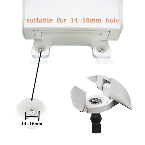 USHION 4 Pack Toilet Seat Screws and Bolts Kit