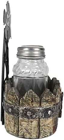 Ebros Gift 6 Tall Rustic Windmill Salt Pepper Shaker Set 1