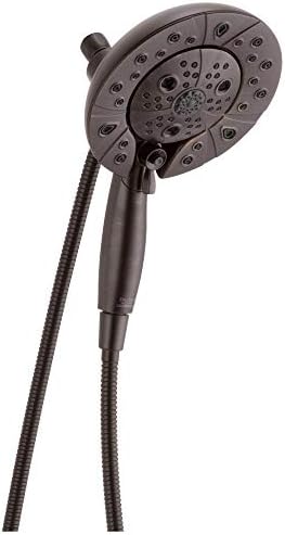Delta Faucet 5-Spray In2ition Dual Shower Head with Handheld and Hose