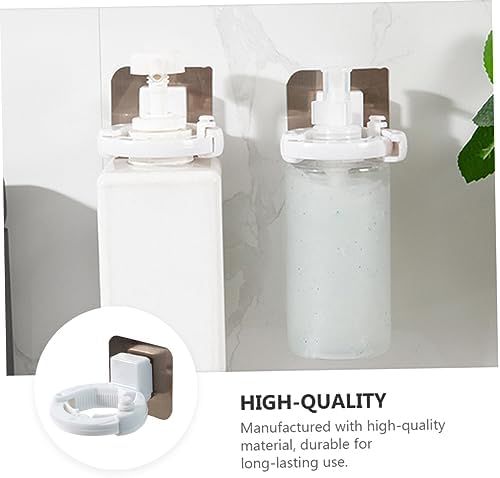 STOBAZA 3pcs Wall-Mounted Shower Gel Holders