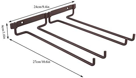 Wine Glass Rack with Screws for Wall Mount
