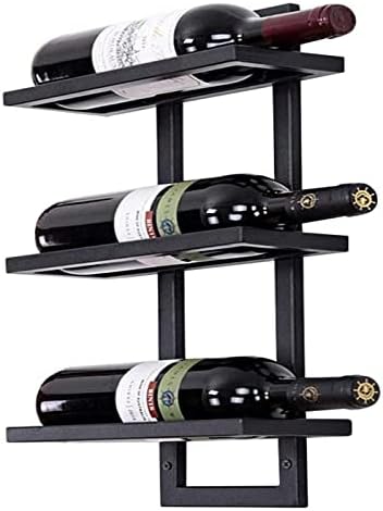 ALDEPO Wine Rack Wall-Mounted Light Green Metal