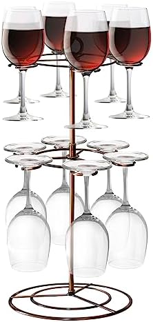 GeLive Bronze Champagne Stand Holder for Party