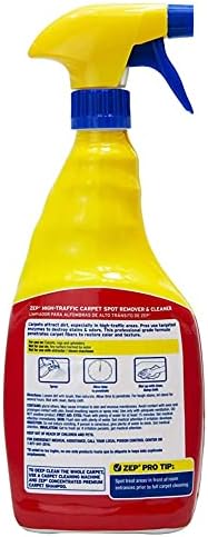 Zep High Traffic Carpet Cleaner - 32 Ounces Case of 12