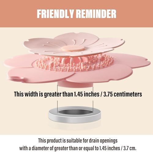 AYXX Anti-Odor Hair Drain Catcher 7 Silicone Cover