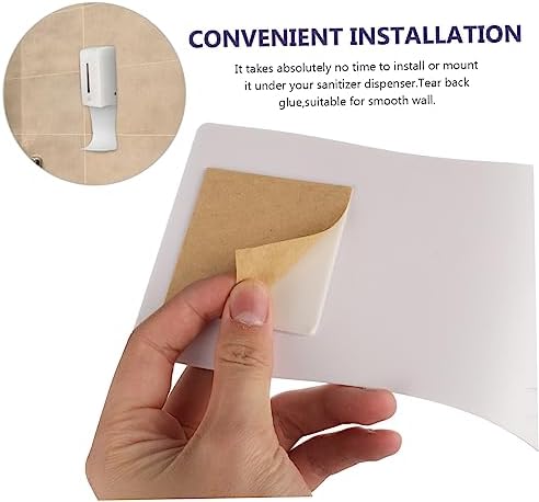 PRETYZOOM Wall Mounted Soap Dispenser Tray with Sponge Holder