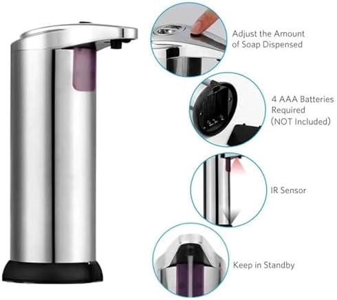 Automatic Touchless Soap Dispenser with Infrared Sensor