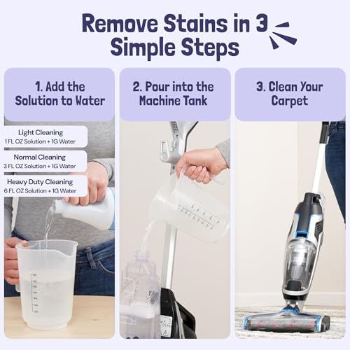 Sunny And Honey Carpet Cleaner Shampoo 32 Fl Oz Light Lavender