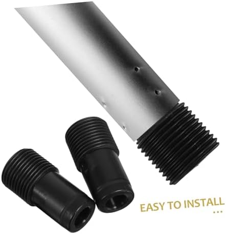 2pcs Plastic Threaded Broom Handle Adapter for Mops and Brushes