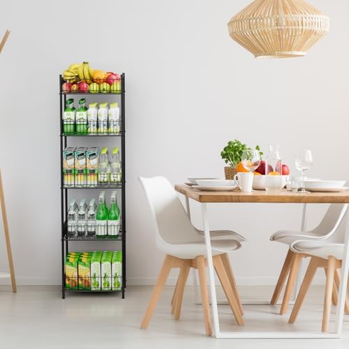 OYEAL 5 Tier Soda Can Organizer for Pantry Kitchen