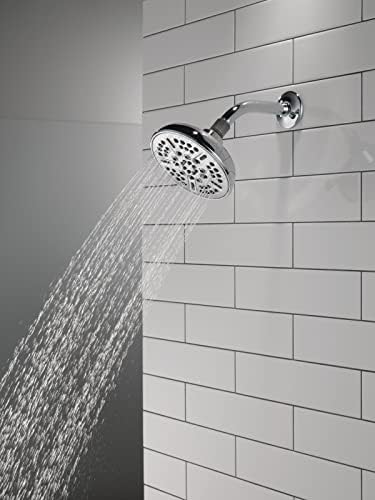 Delta 75898 Universal Chrome Shower Head with 8 Sprays