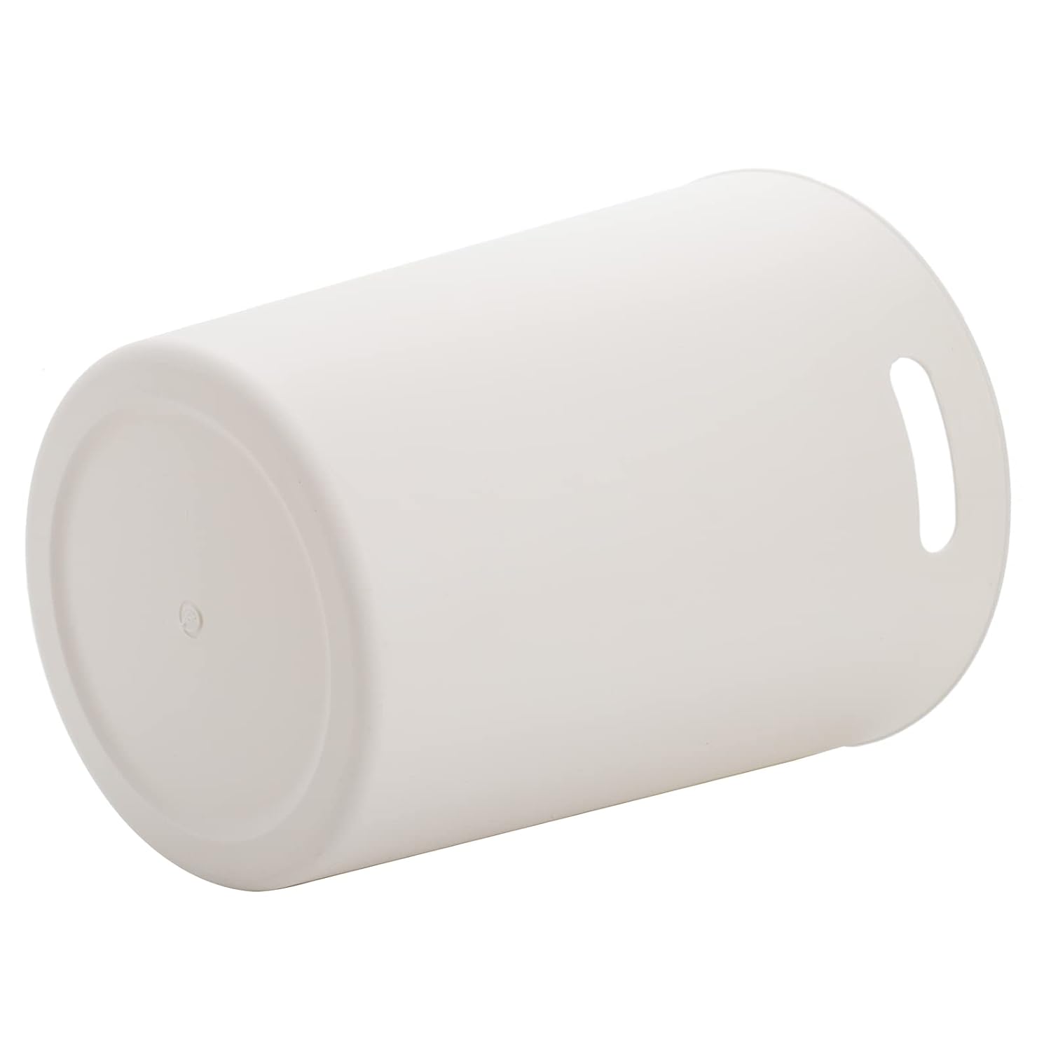 Lyellfe 6-Pack Small Trash Cans 15 Gallon Round Plastic Wastebaskets with Handles