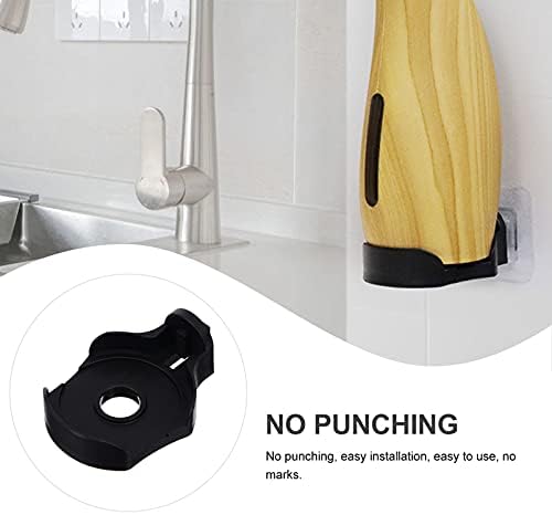Healifty 2 Sets Wall Bracket for Soap Dispenser and Mobile Phone Holder