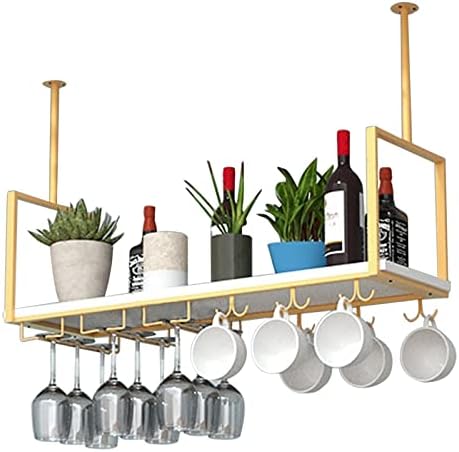 Ceiling Hanging Bar Unit Wine Glass Holder