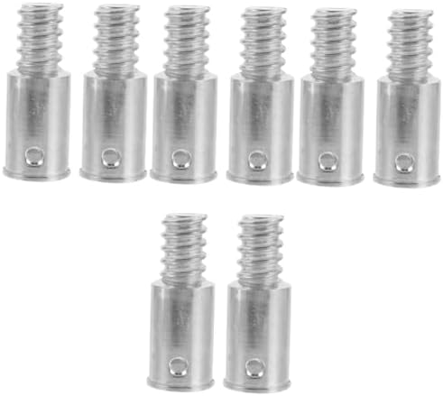 CALLARON 8pcs Threaded Broom Handle Tips for Mop Pole Replacement