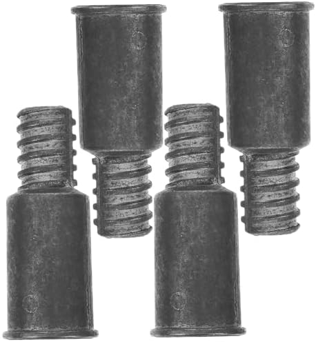 4PCS Threaded Mop Handle Tips Replacement Broom Pole Adapter