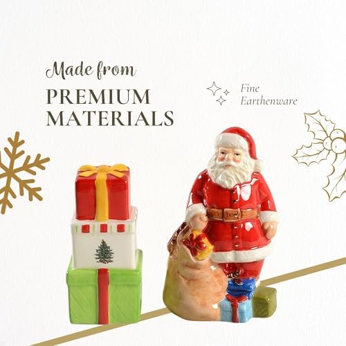 Spode Christmas Tree Salt Pepper Shaker Set 2-Piece