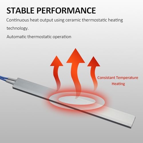 PTC Heating Element 110V 230C Ceramic Thermostatic Plate with Aluminum Shell