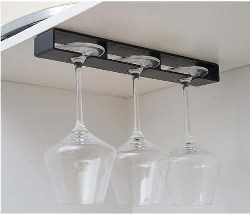 2pcs White Wine Glass Holder for Kitchen Bar and Restaurant