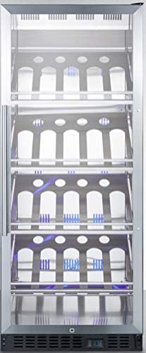 Summit Appliance SCR1156CH Commercial Wine Cellar 24 Wide