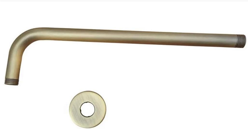 Gold Black Antique Brass Shower Arm 12 Inch Extension Pipe