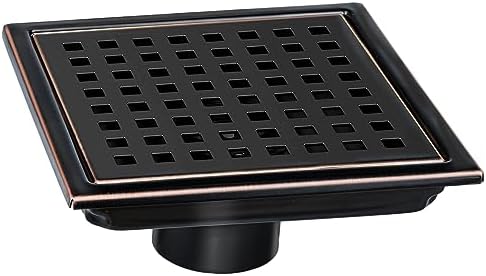 SaniteModar 6 Inch Shower Floor Drain with Flange