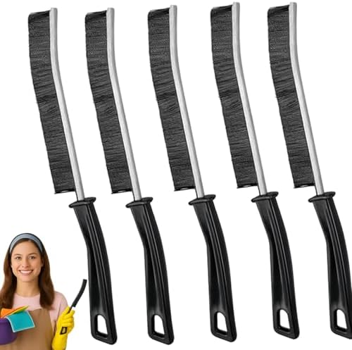 5 Pcs Hard Bristle Crevice Cleaning Brush for Narrow Spaces 1