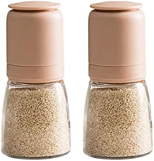 Salt and Pepper Grinder Set with Adjustable Coarseness