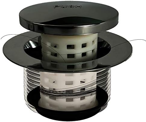 PermaFLOW Universal Tub Drain Hair Catcher with Replaceable Finish
