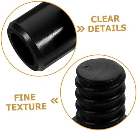 4pcs Plastic Broom Handle Threaded Tips for Extension Pole