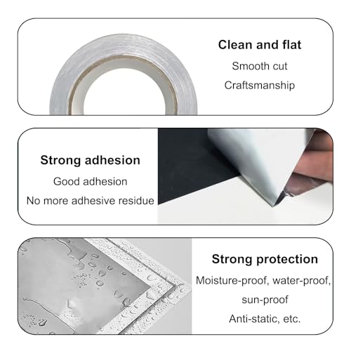 QILIMA 2 Inch Duct Tape for HVAC Pipe Repair