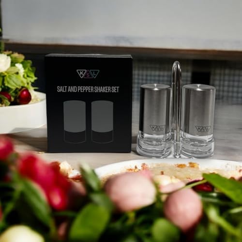 KSL Original Glass Salt Pepper Shaker Set