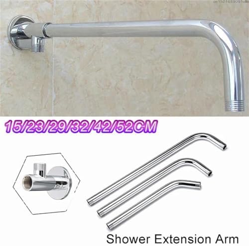 Adjustable Wall Mounted Shower Head Extension Arm 15Cm