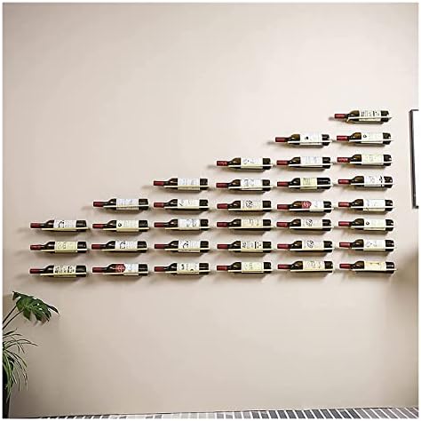 ALDEPO Gold Wall Mounted Wine Holder Rack