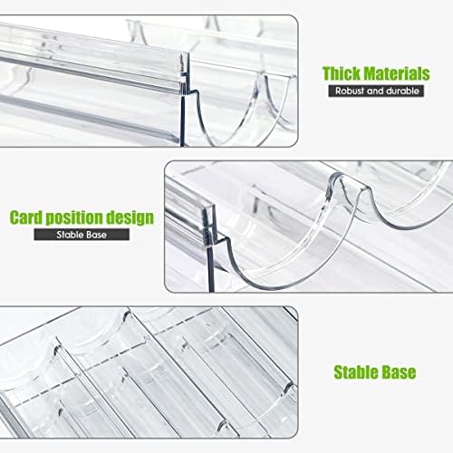 AKALOL 4 Pack Water Bottle Organizer for Cabinet Freezer