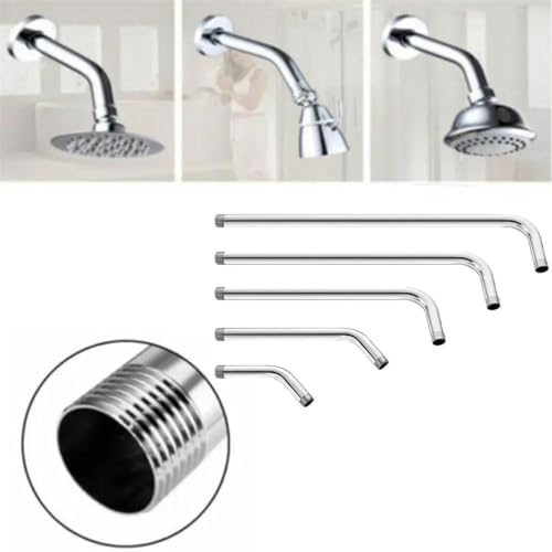 Stainless Steel Drip-Free Shower Arm for Bathroom