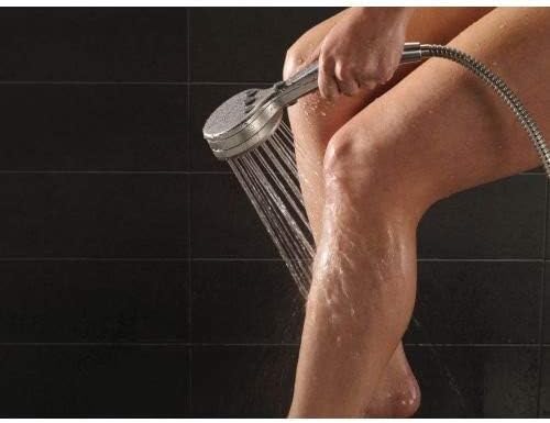 Delta Faucet 9-Spray Wall-Mount Hand Held Shower with Chrome Finish
